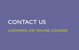 Licensing UW Online Courses