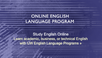 Study English Online - Learn academic, business, or technical English with UW International and English Language Programs