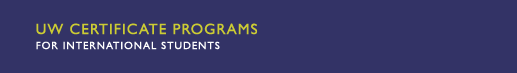 UW Online Programs for international students