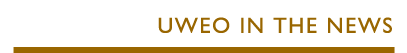 UWEO in the News